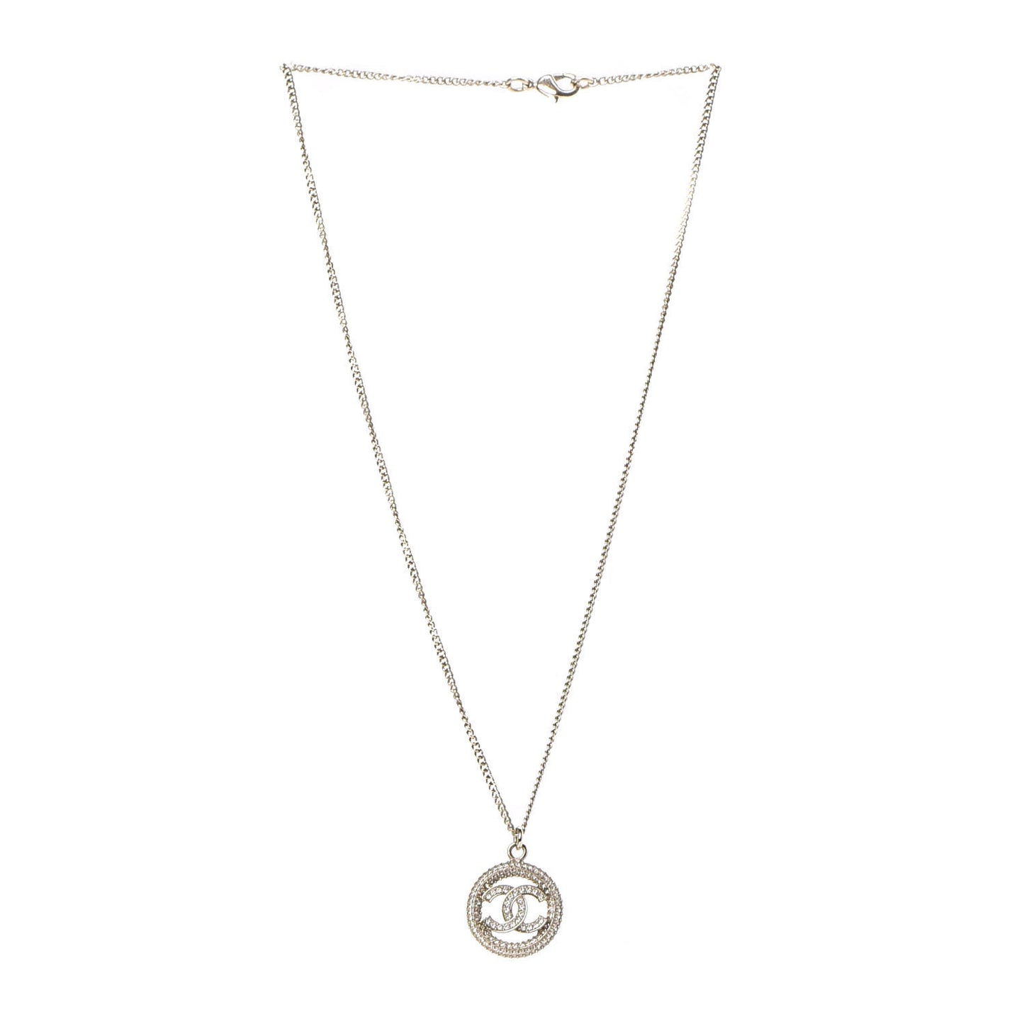 Crystal CC Vendome Necklace Gold