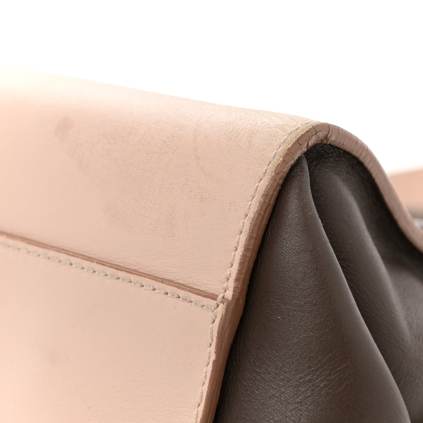 Calfskin Snakeskin Medium Sofia Satchel Beige Brown Multicolor