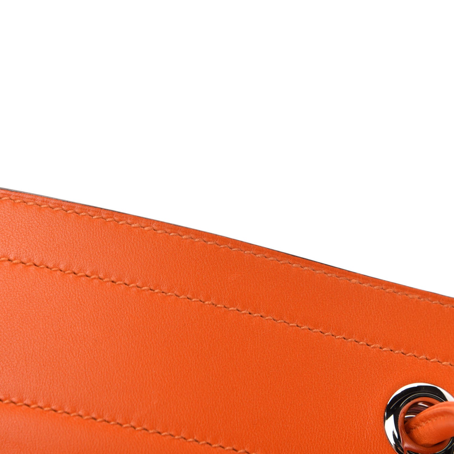 Hermes Milo Lambskin Swift Mini Aline Orange 8 of 10