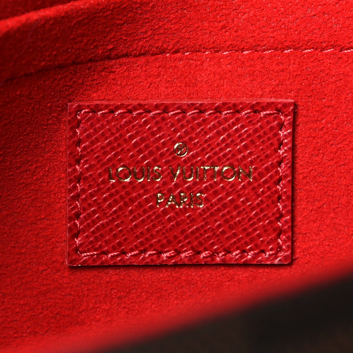 Damier Ebene Pochette Felicie Chain Wallet