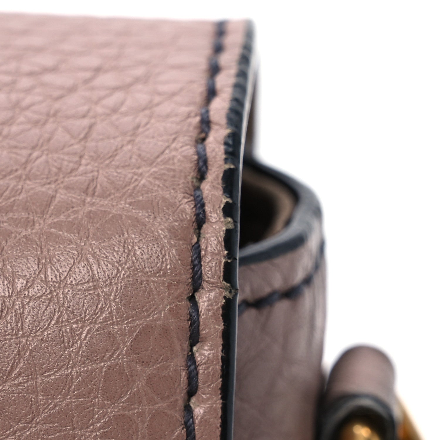 Christian Dior Grained Calfskin Dio(r)evolution Flap Bag Old Rose 14 of 14