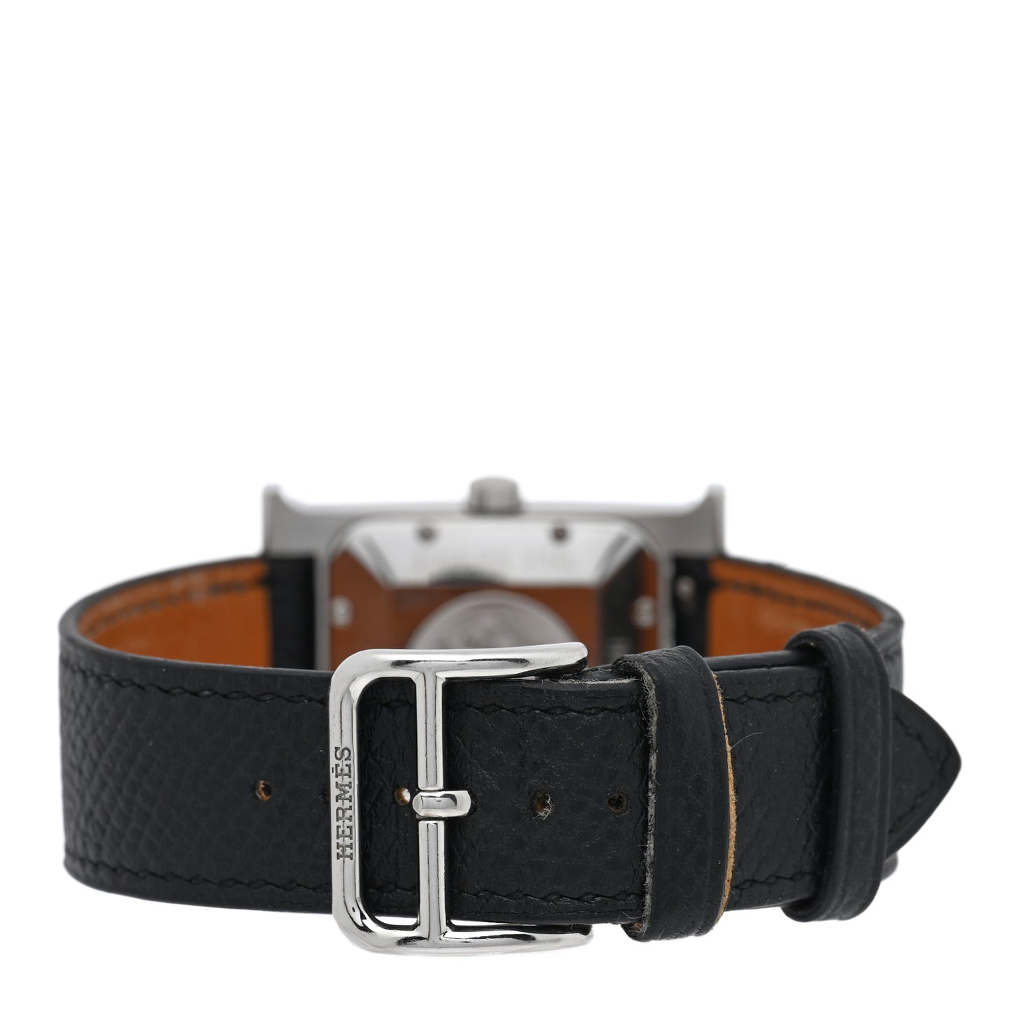 Stainless Steel Epsom 26mm Heure H Hour Automatic Watch Noir