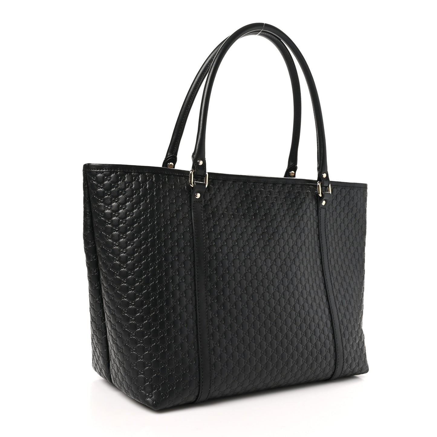 Microguccissima Medium Joy Tote Black
