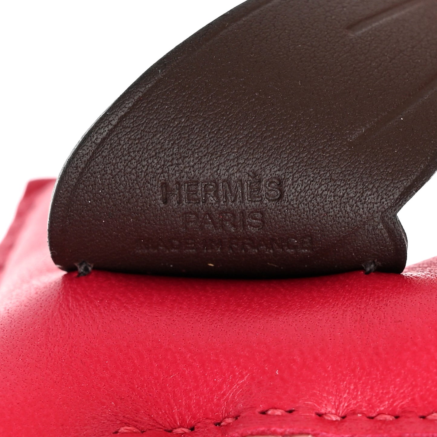 Milo Lambskin Grigri Rodeo Pegase Horse Bag Charm PM Framboise Rose Sakura Rouge Sellier