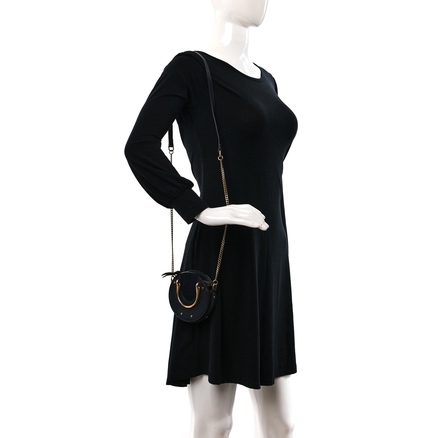 Chloe Calfskin Small Pixie Bag Black 2 of 10