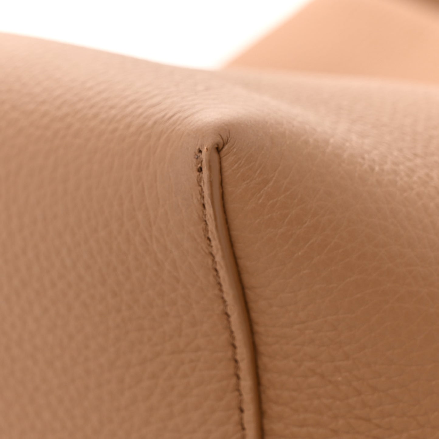 Grained Calfskin Medium N/S Park Tote Sandpit