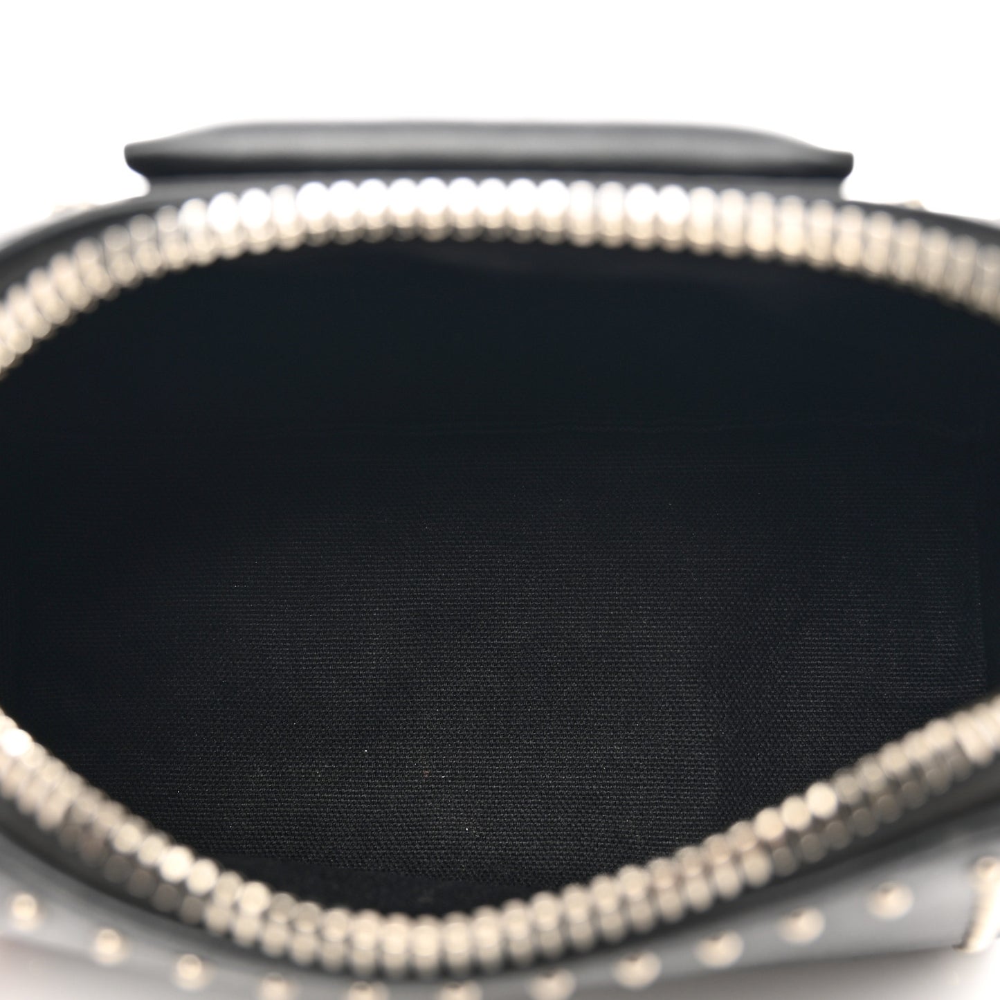 Calfskin Small Studded Antigona Beauty Wristlet Black