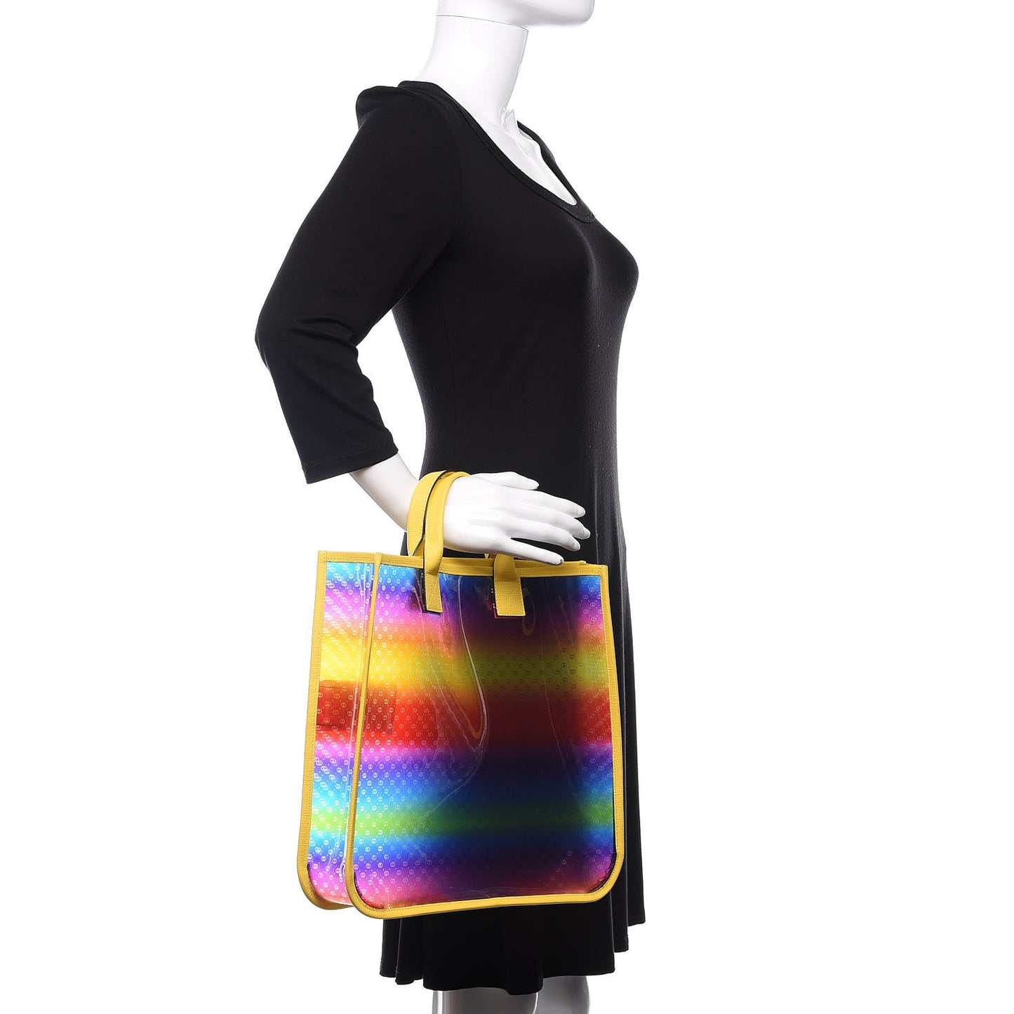 Textured Vinyl Kids GG Tote Multicolor