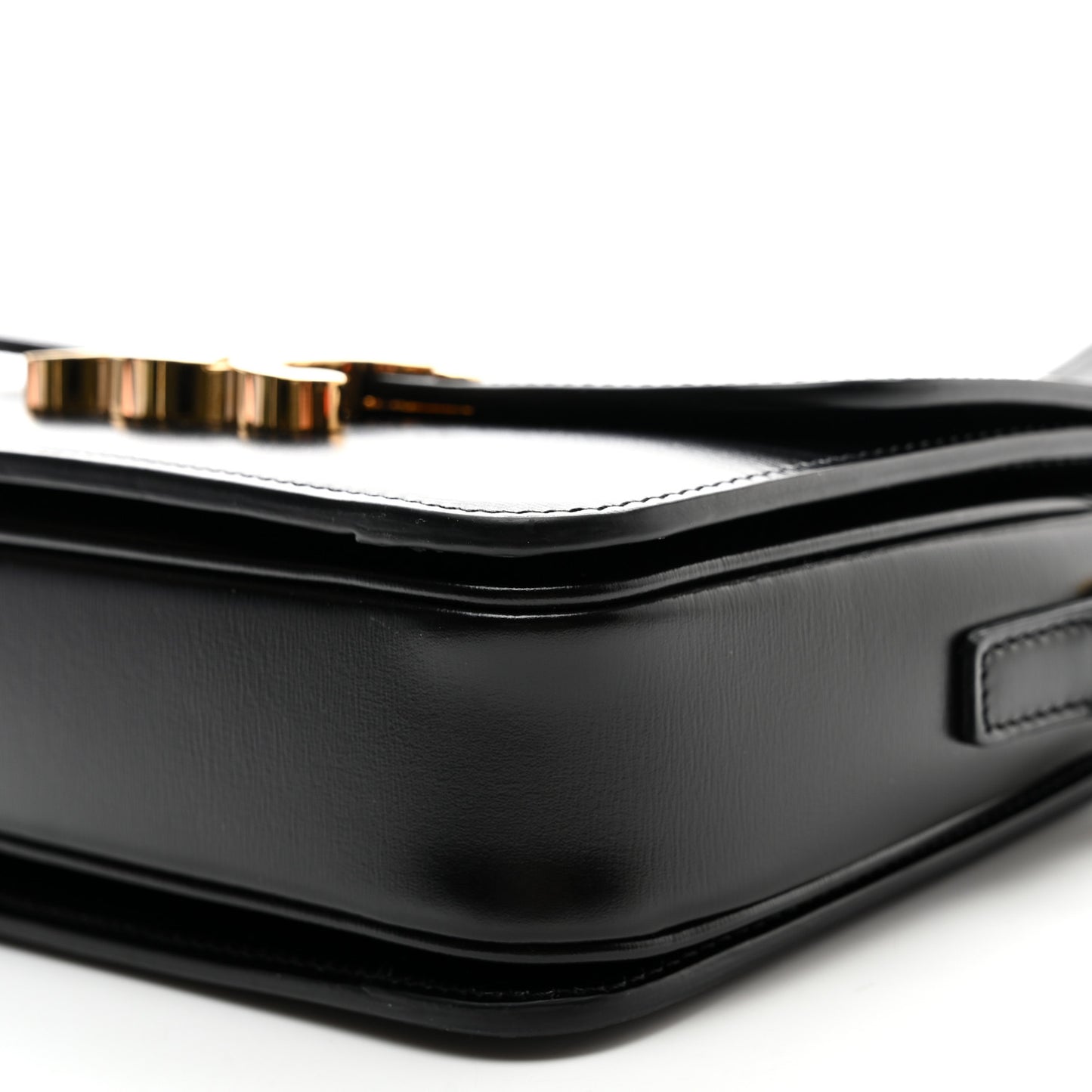 Shiny Calfskin Teen Triomphe Black