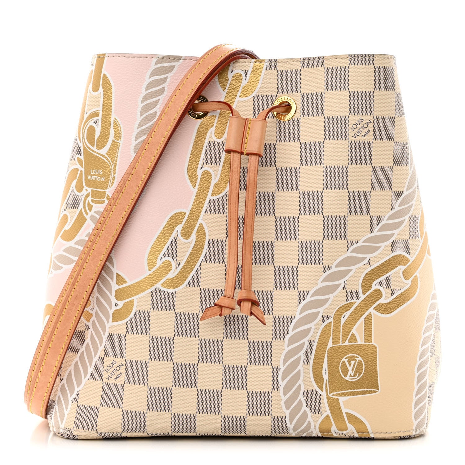 Louis Vuitton Damier Azur Nautical Neonoe MM 1 of 15