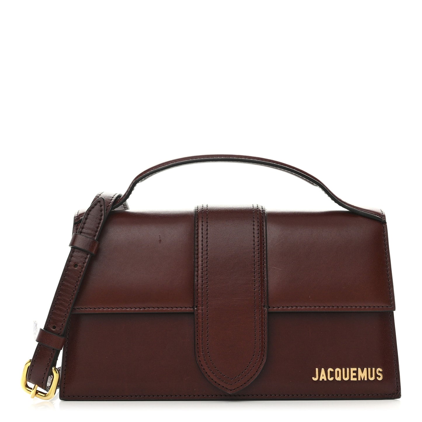Smooth Calfskin Le Grand Bambino Dark Brown