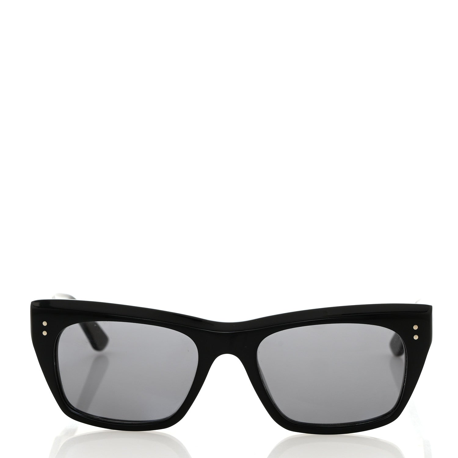 Celine Acetate Polarized Rectangular Sunglasses CL40060I Black 2 of 7