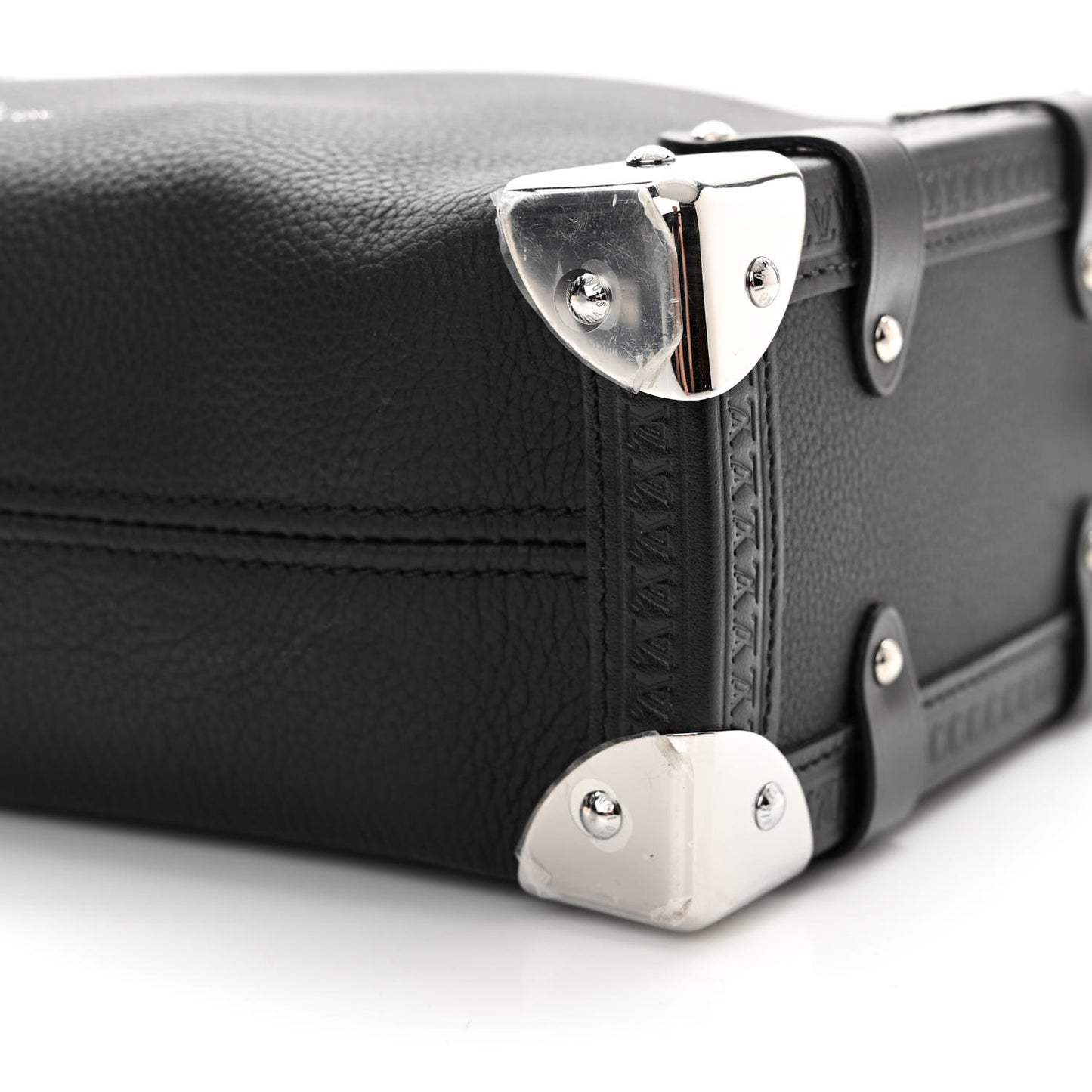 Calfskin Side Trunk MM Black