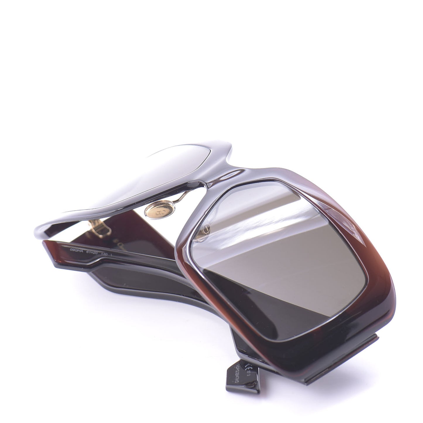 Acetate DiorSo Light 2 Shield Sunglasses Tortoise
