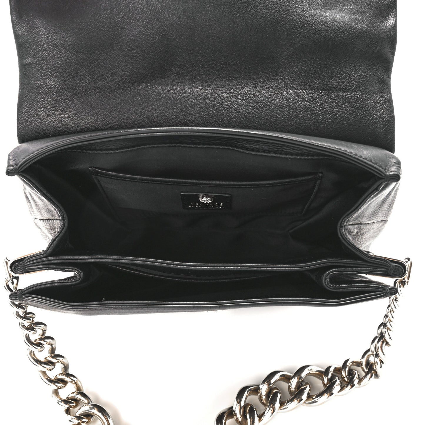 Nappa Palazzo Sultan Shoulder Bag Black