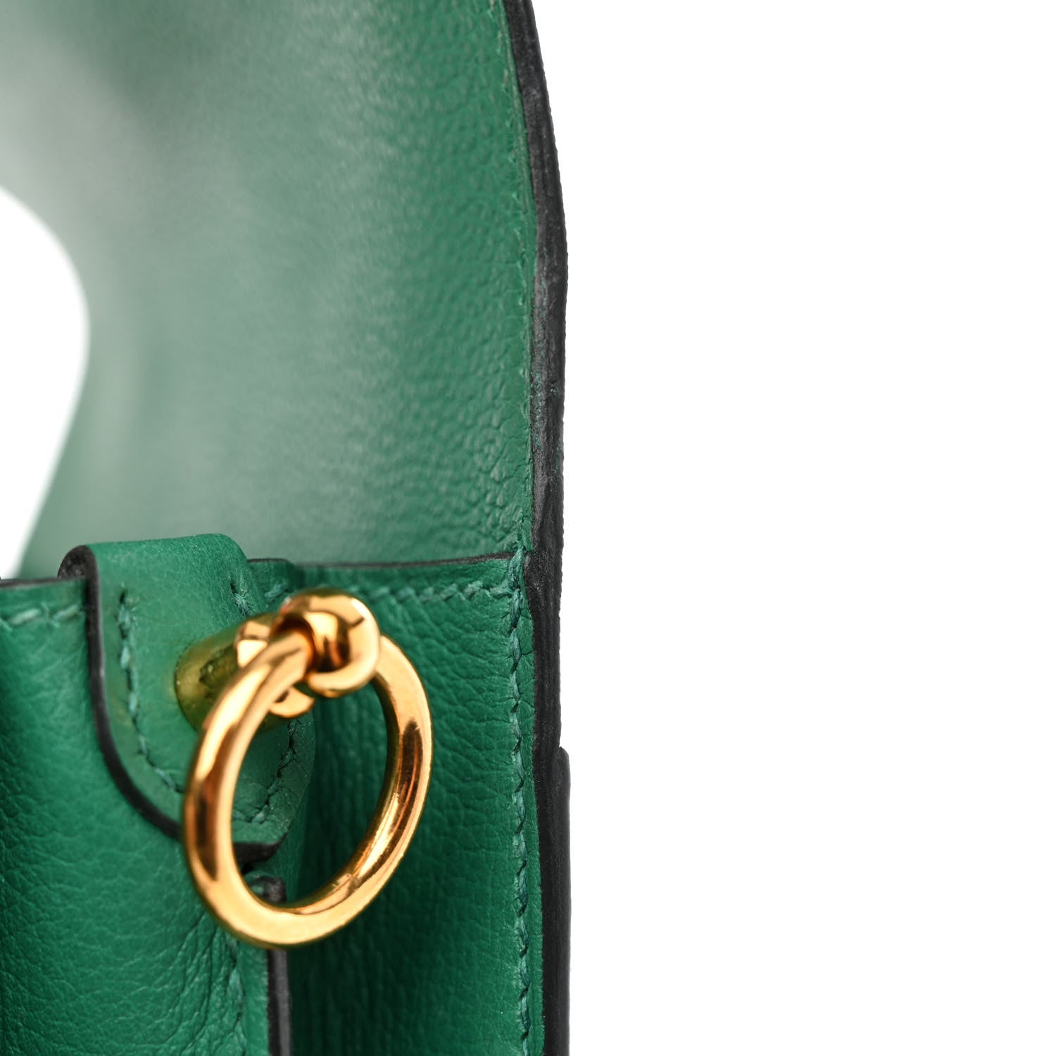 Hermes Evercolor Mini Sac Roulis Vert Vertigo 13 of 16