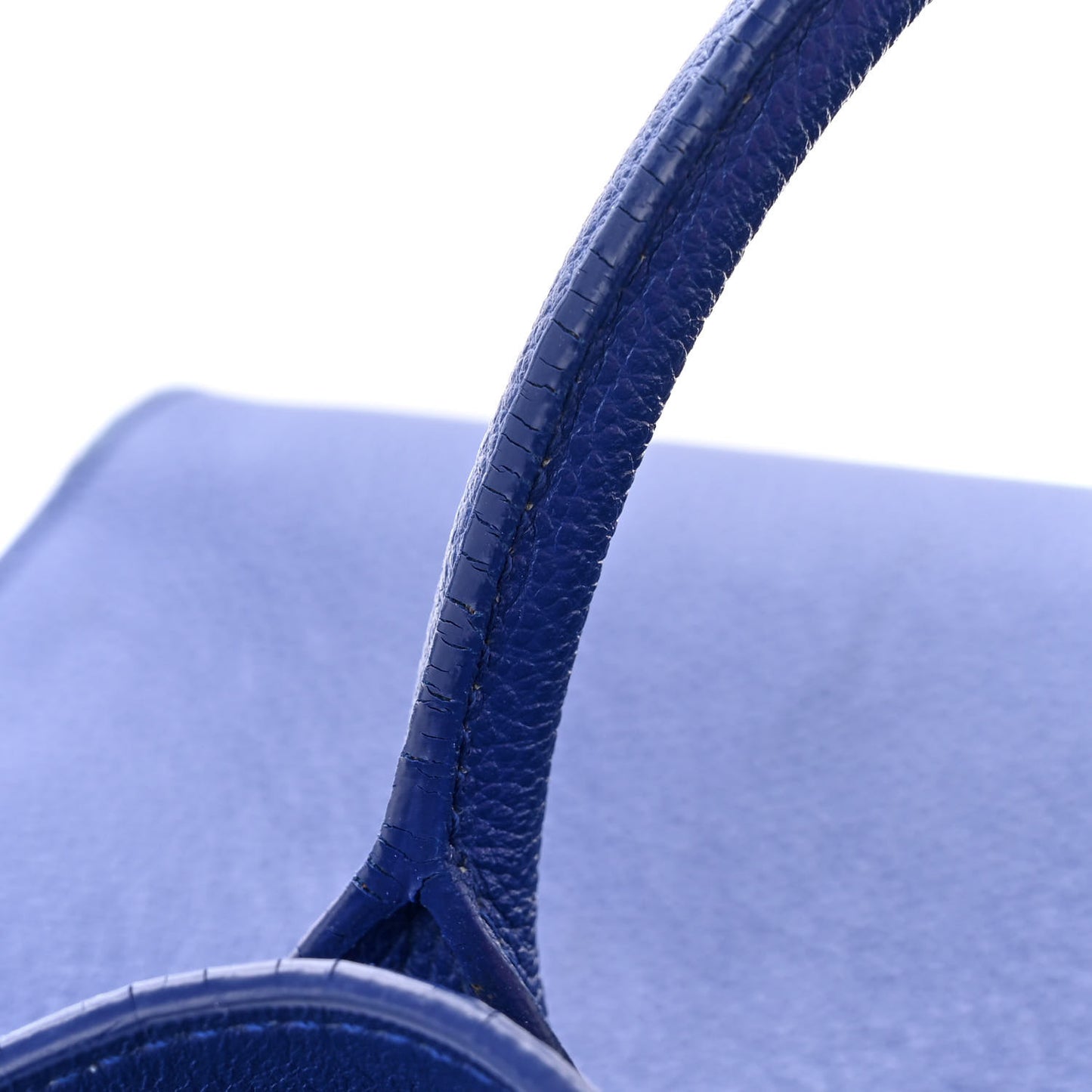 Grained Calfskin Baby Sac De Jour Outremer