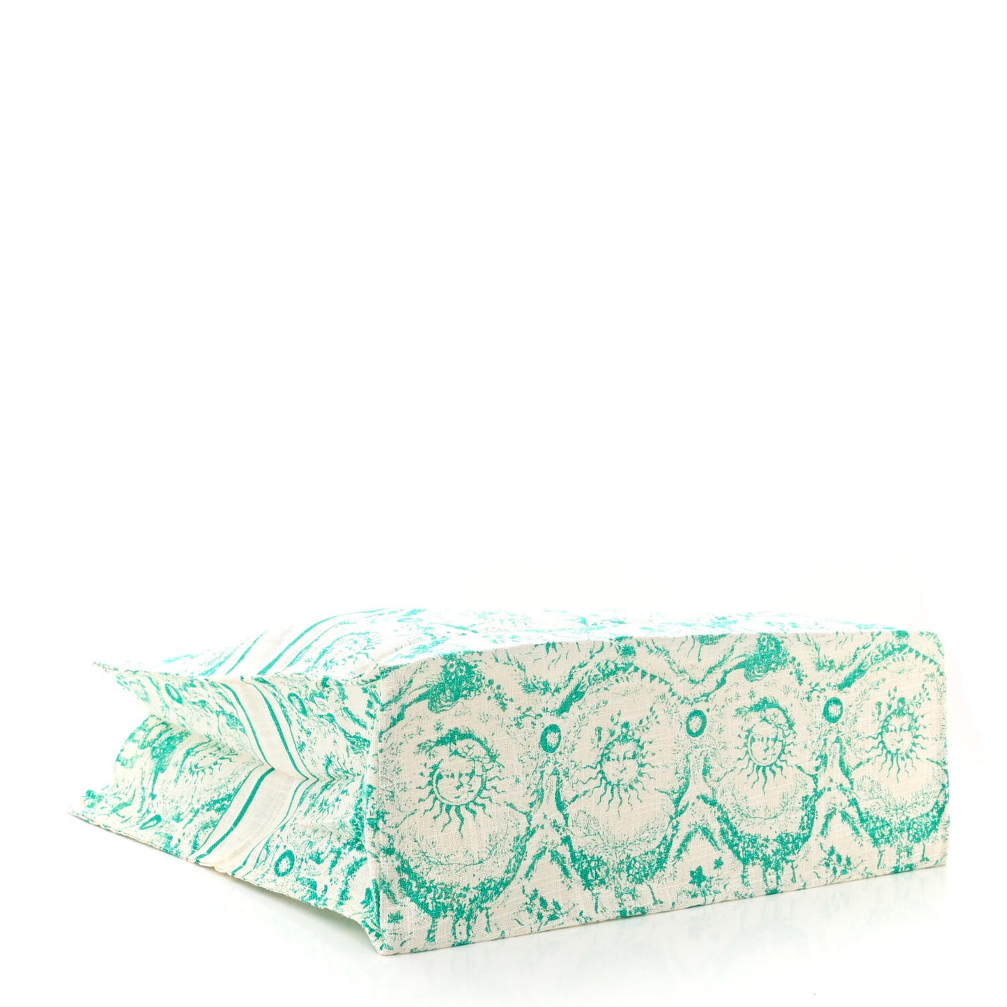 Canvas Dioriviera Toile de Jouy Soleil Tote Aquamarina