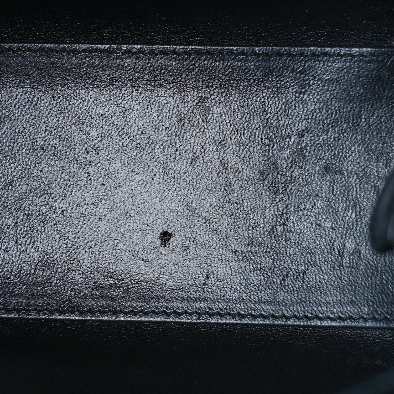 Celine Shiny Smooth Calfskin Tri-color Nano Luggage Quartz 14 of 18