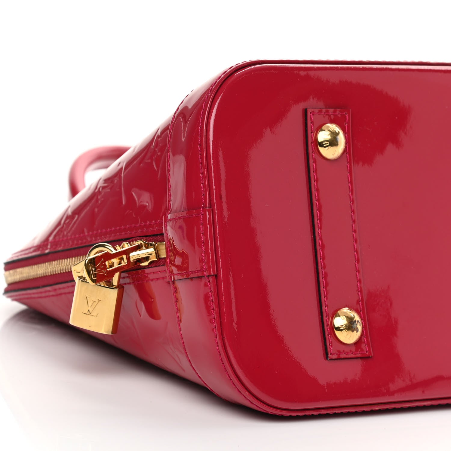 Louis Vuitton Vernis Alma PM Rose Indien 8 of 13