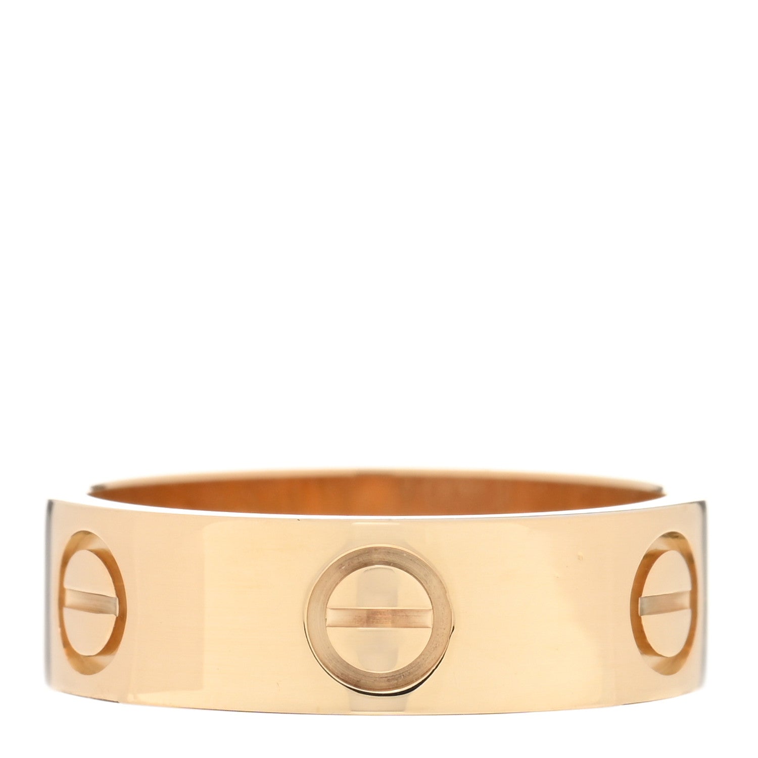 Cartier 18K Yellow Gold 5.5mm LOVE Ring 51 5.75 1 of 5