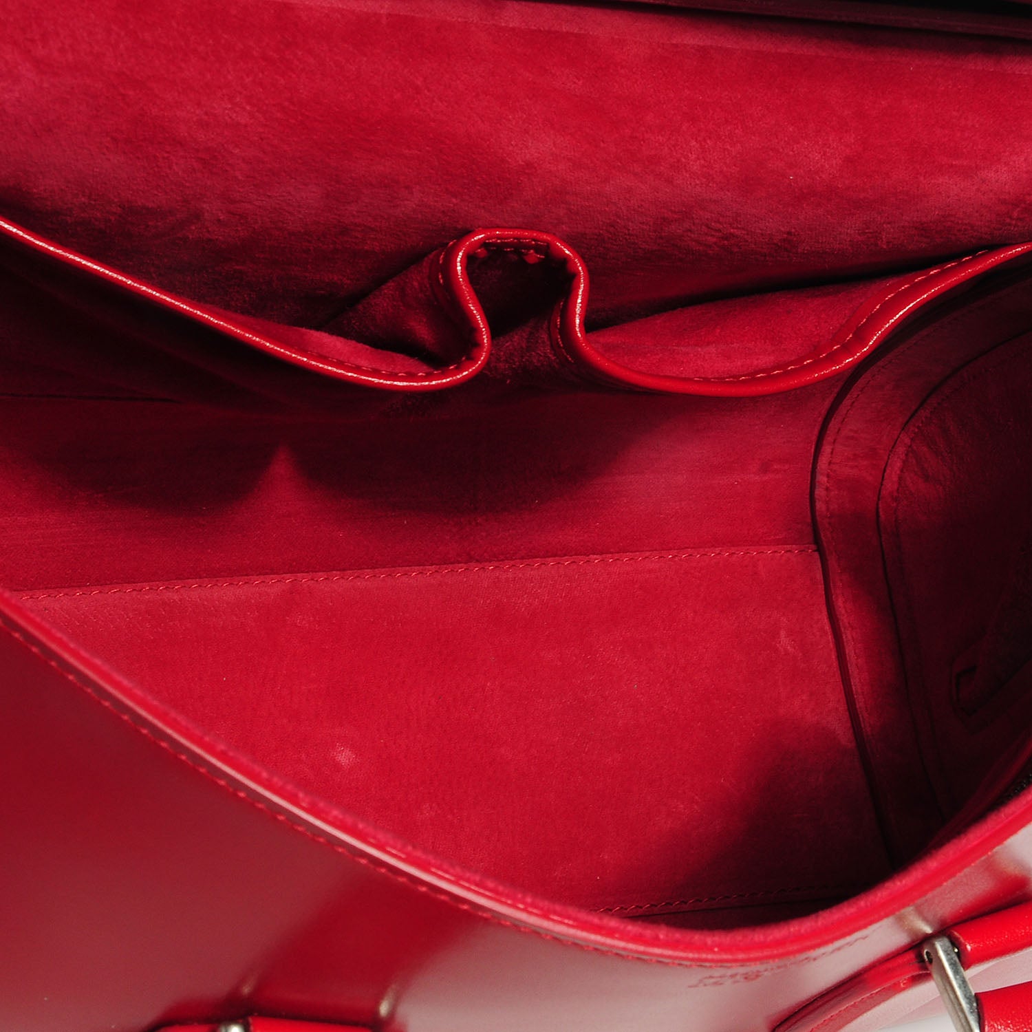 Alexander McQueen Leather Small Heroine Bag Red 7 of 9
