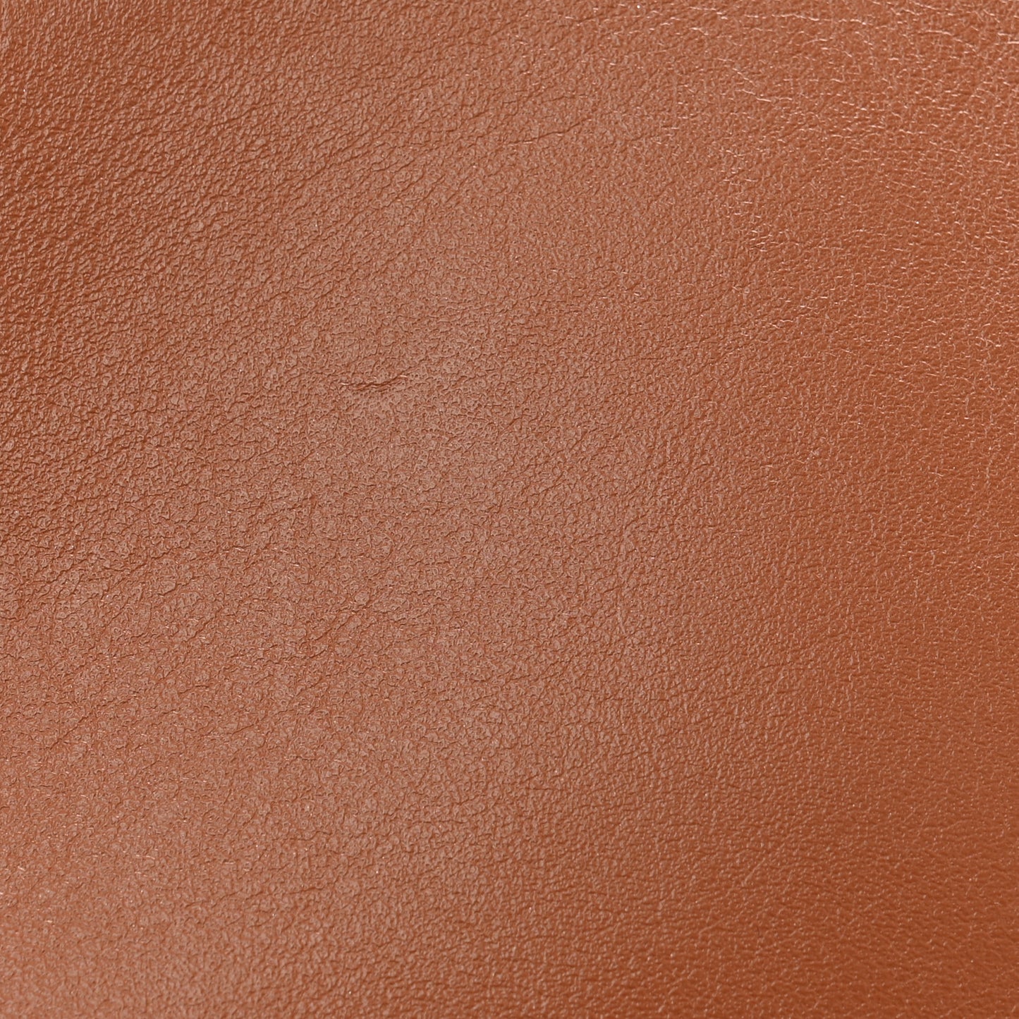 Smooth Calfskin Cuir Triomphe Coin and Card Pouch With Hook Tan