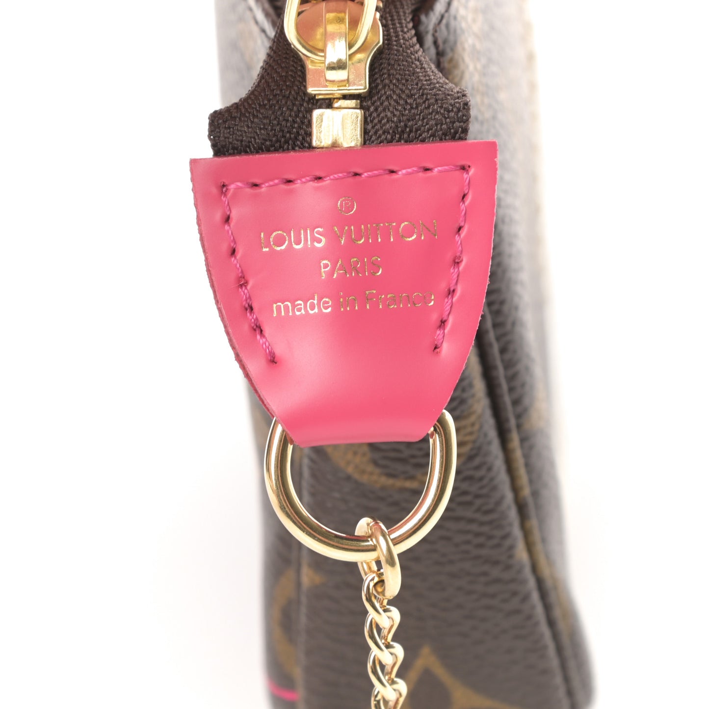 Monogram 2020 Christmas Animation Roller Coaster Mini Pochette Accessories Pivoine