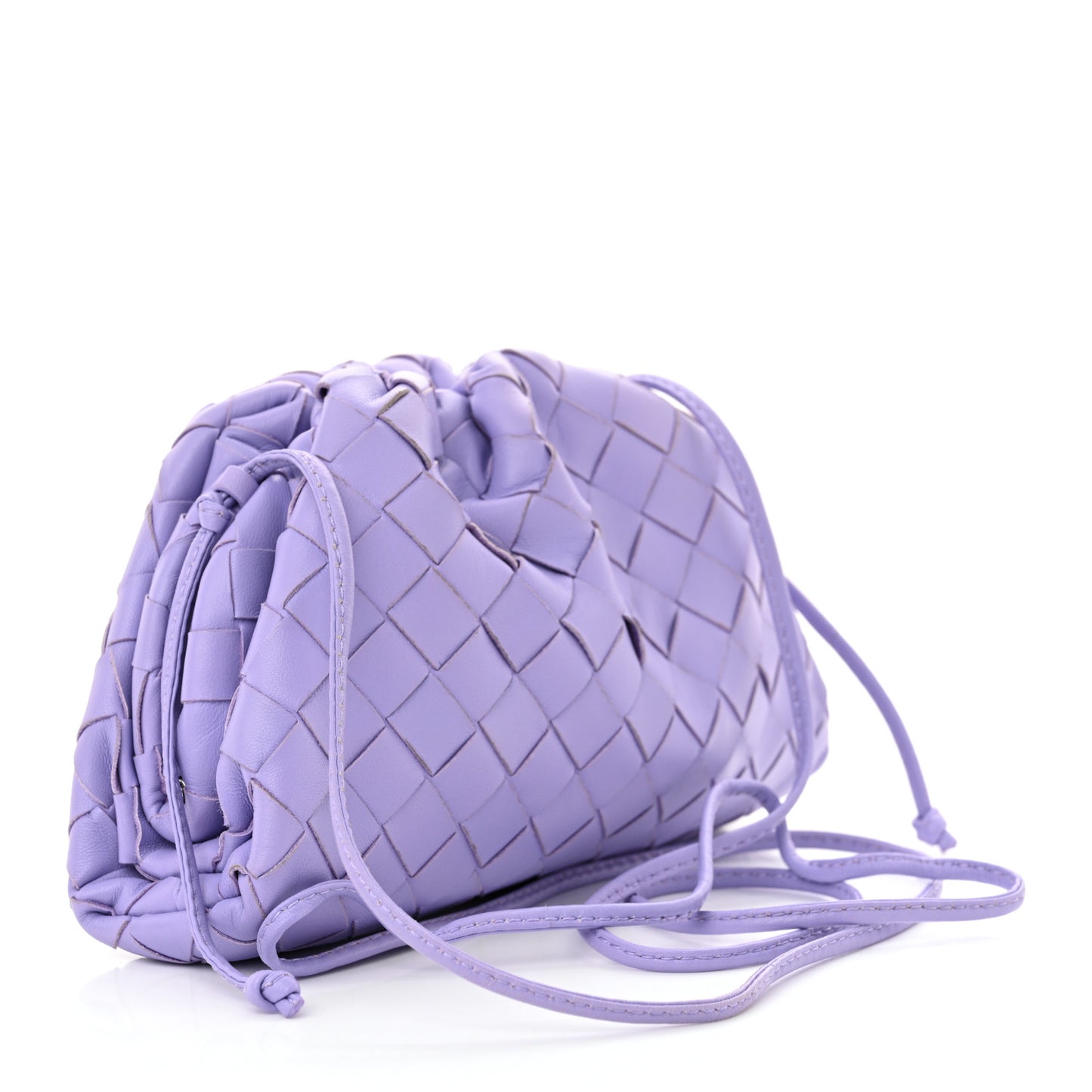Nappa Intrecciato The Mini Pouch Wisteria