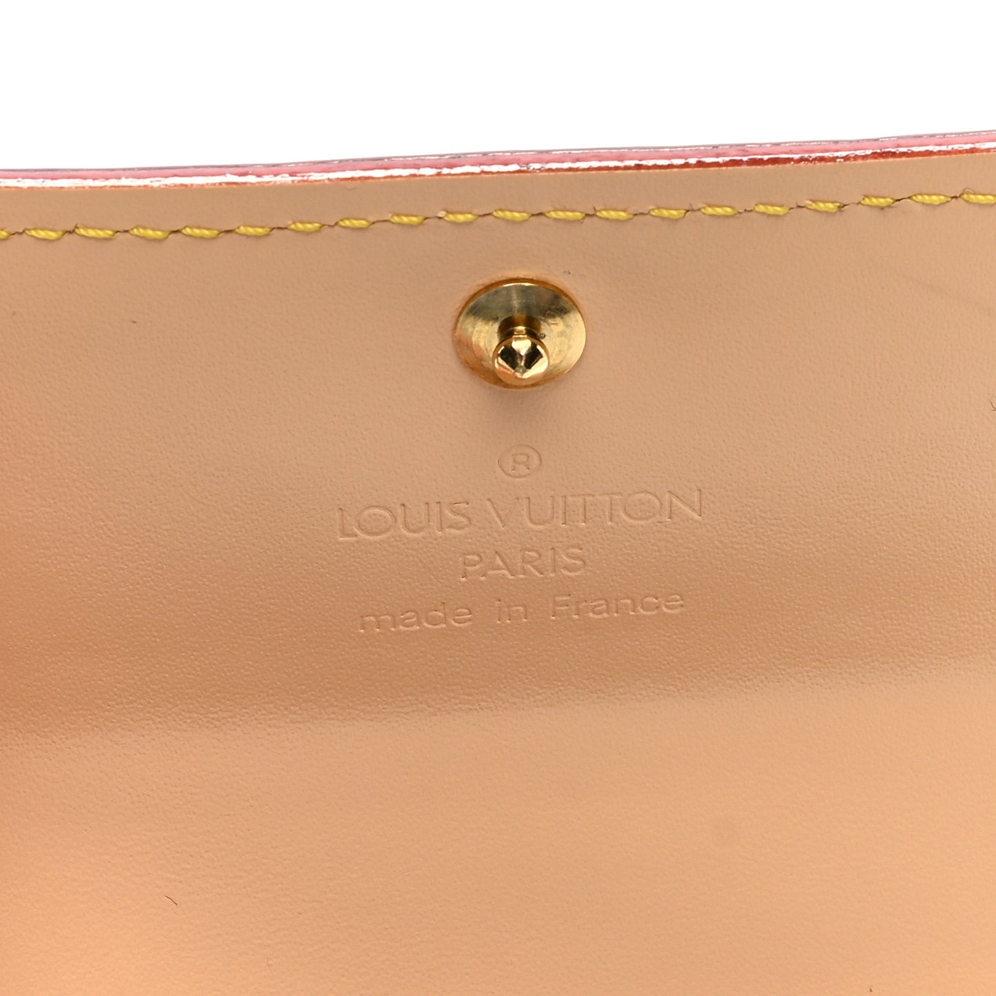 Monogram Multicolor Porte-Monnaie Plat Coin Purse White