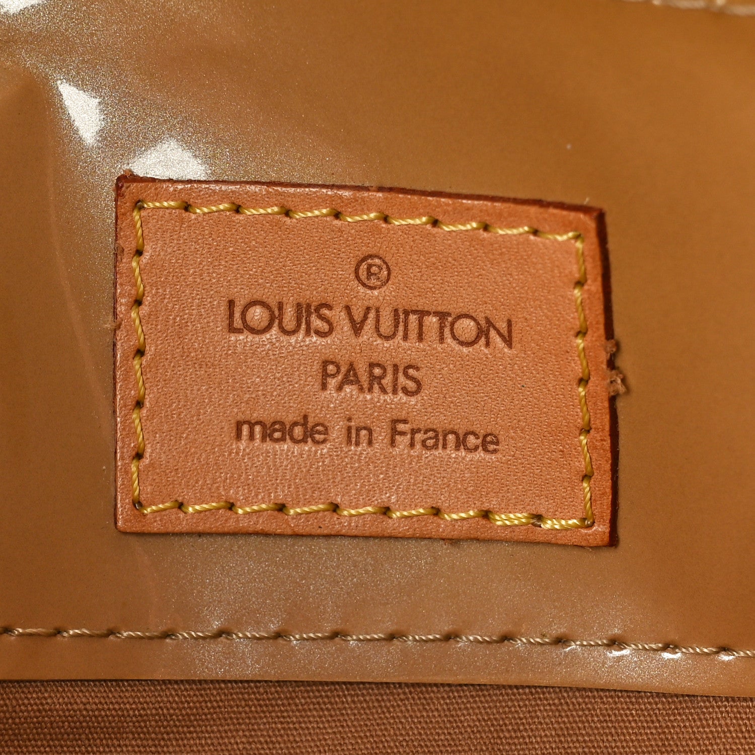Louis Vuitton Vernis Reade PM Beige 6 of 10