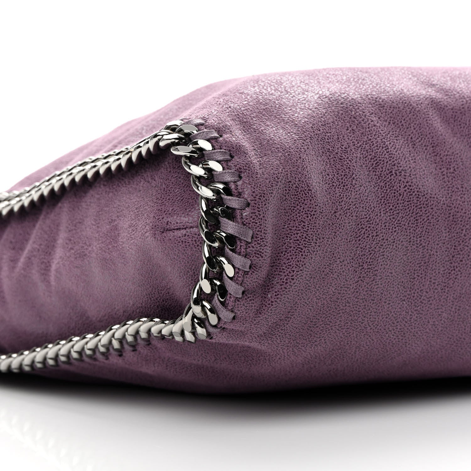 Stella McCartney Shaggy Deer Falabella Fold Over Tote Amethyst 9 of 10