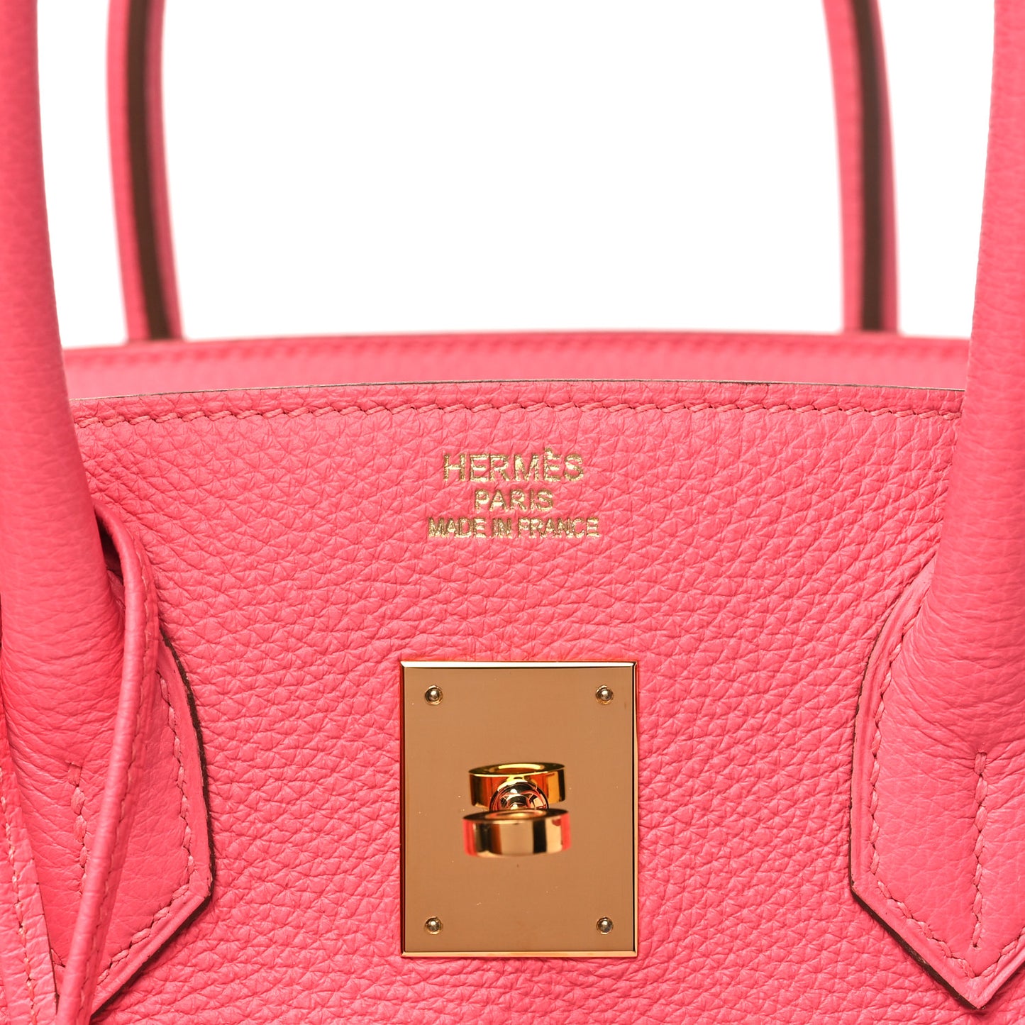 Togo Birkin 35 Rose Lipstick