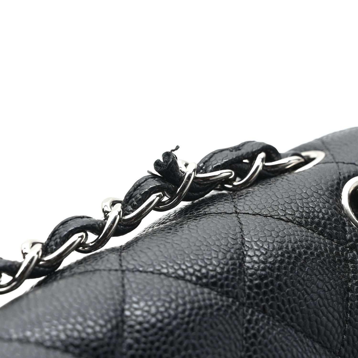 Chanel Caviar Quilted Jumbo Double Flap Black 11 of 11