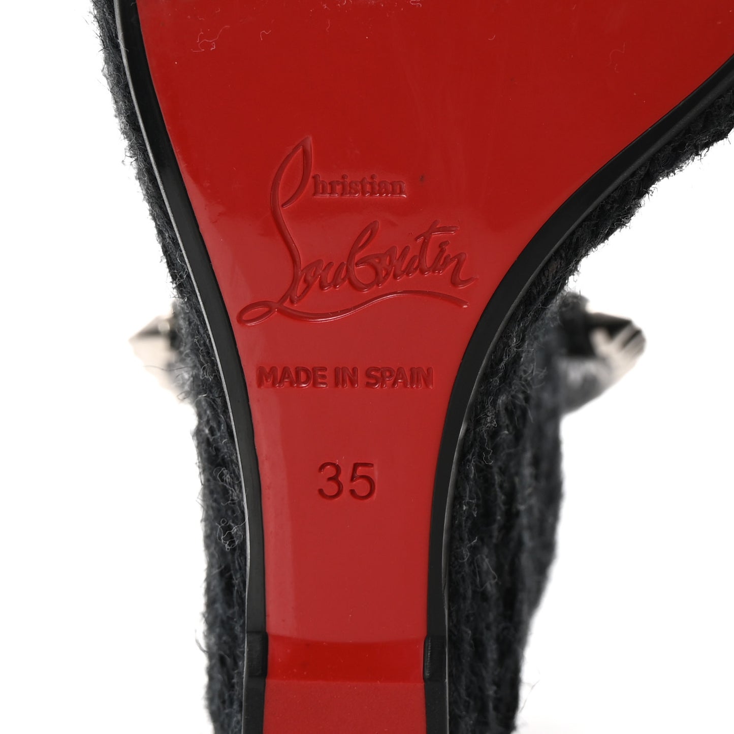 Patent Mafaldina 120 Wedge Sandals 35 Black