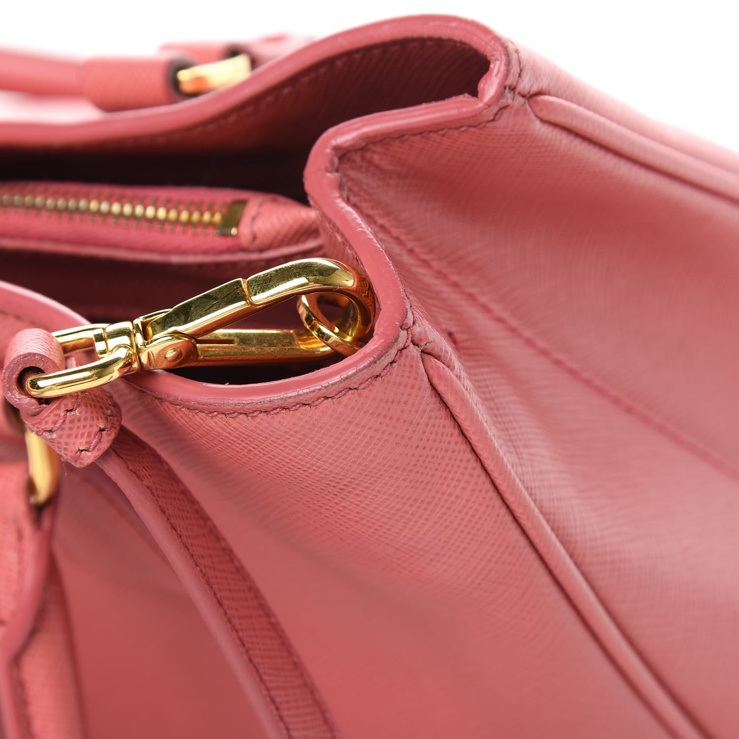Prada Saffiano Lux Medium Tote Bruyere 17 of 21