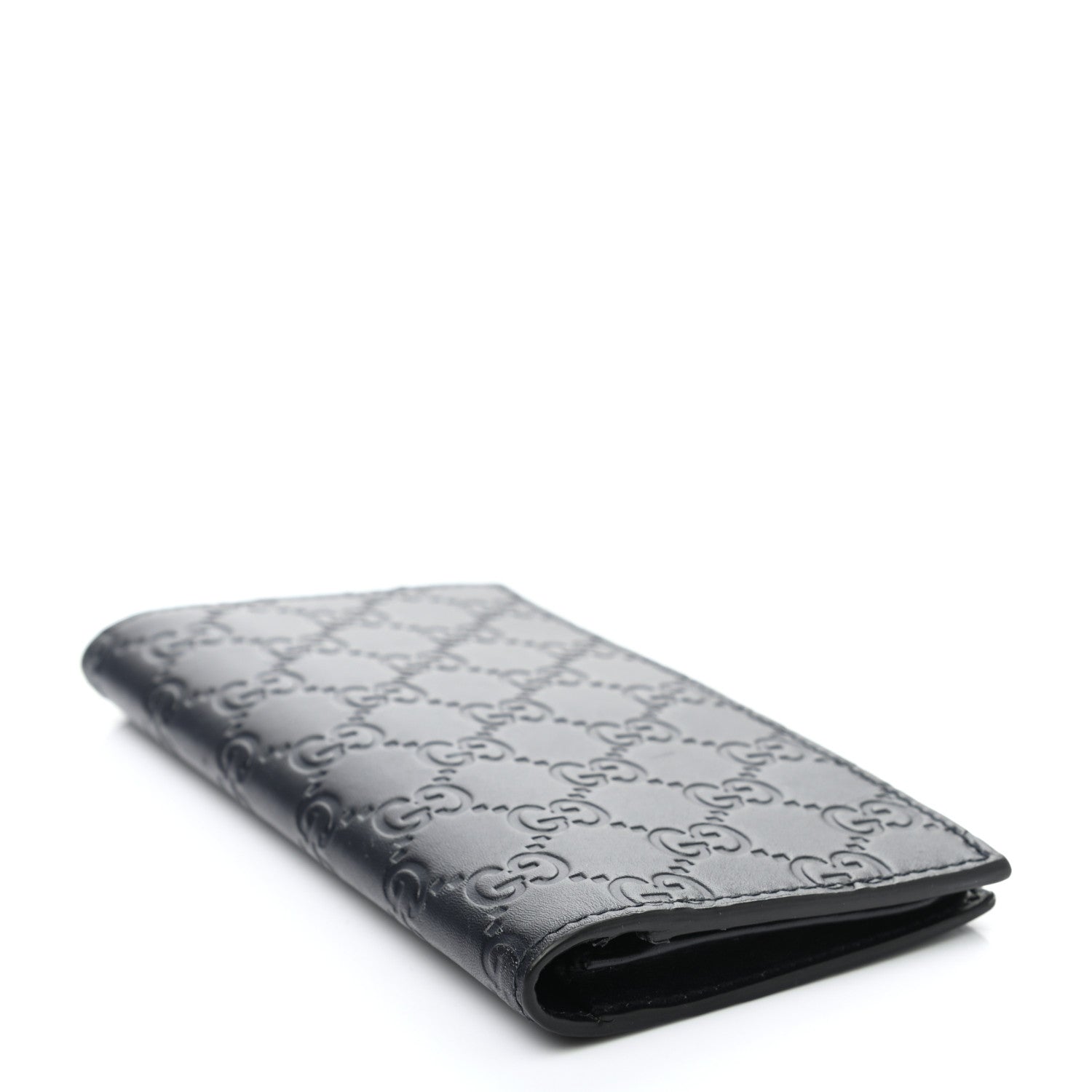 Gucci Guccissima Long Wallet Black 5 of 18