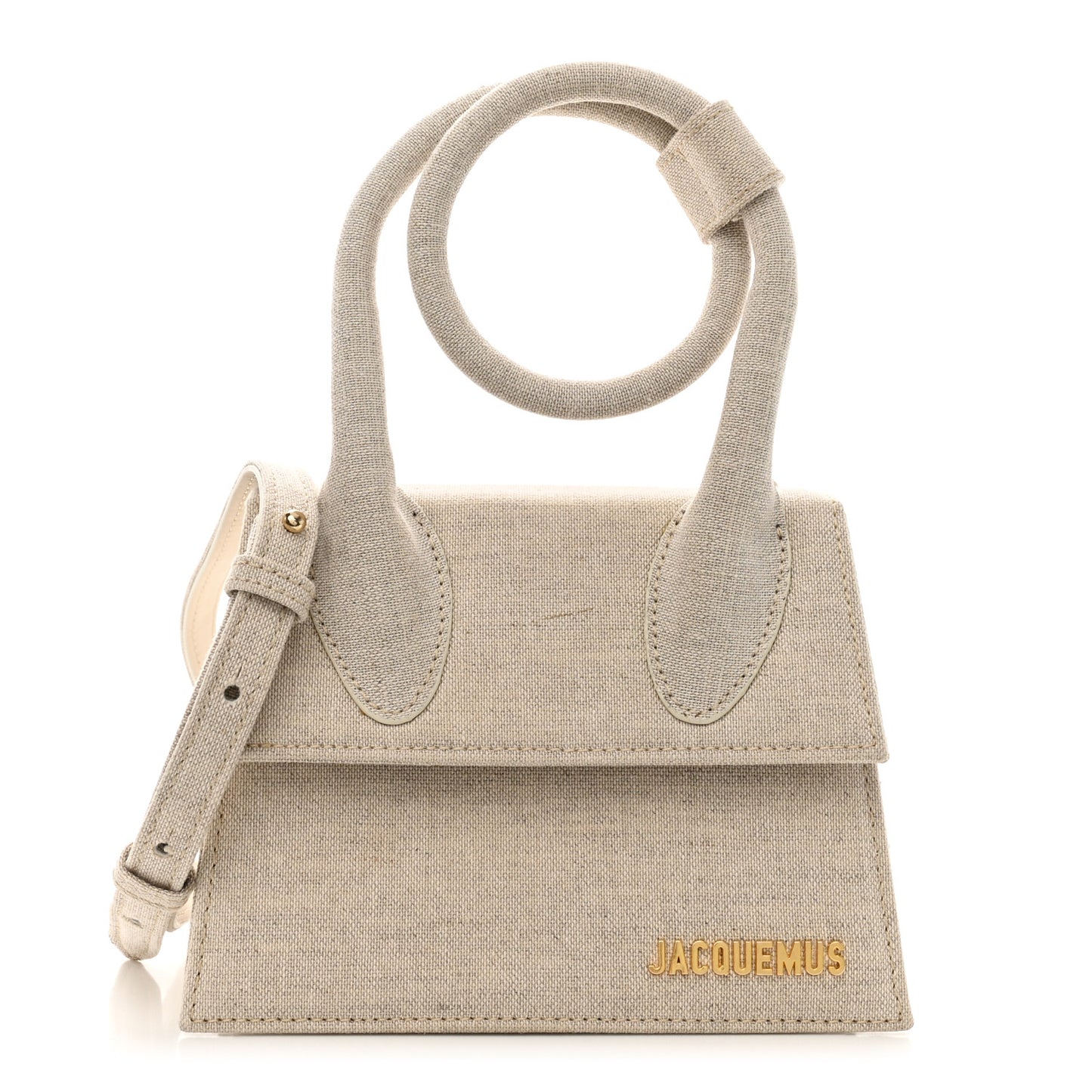Linen Le Chiquito Noeud Light Greige