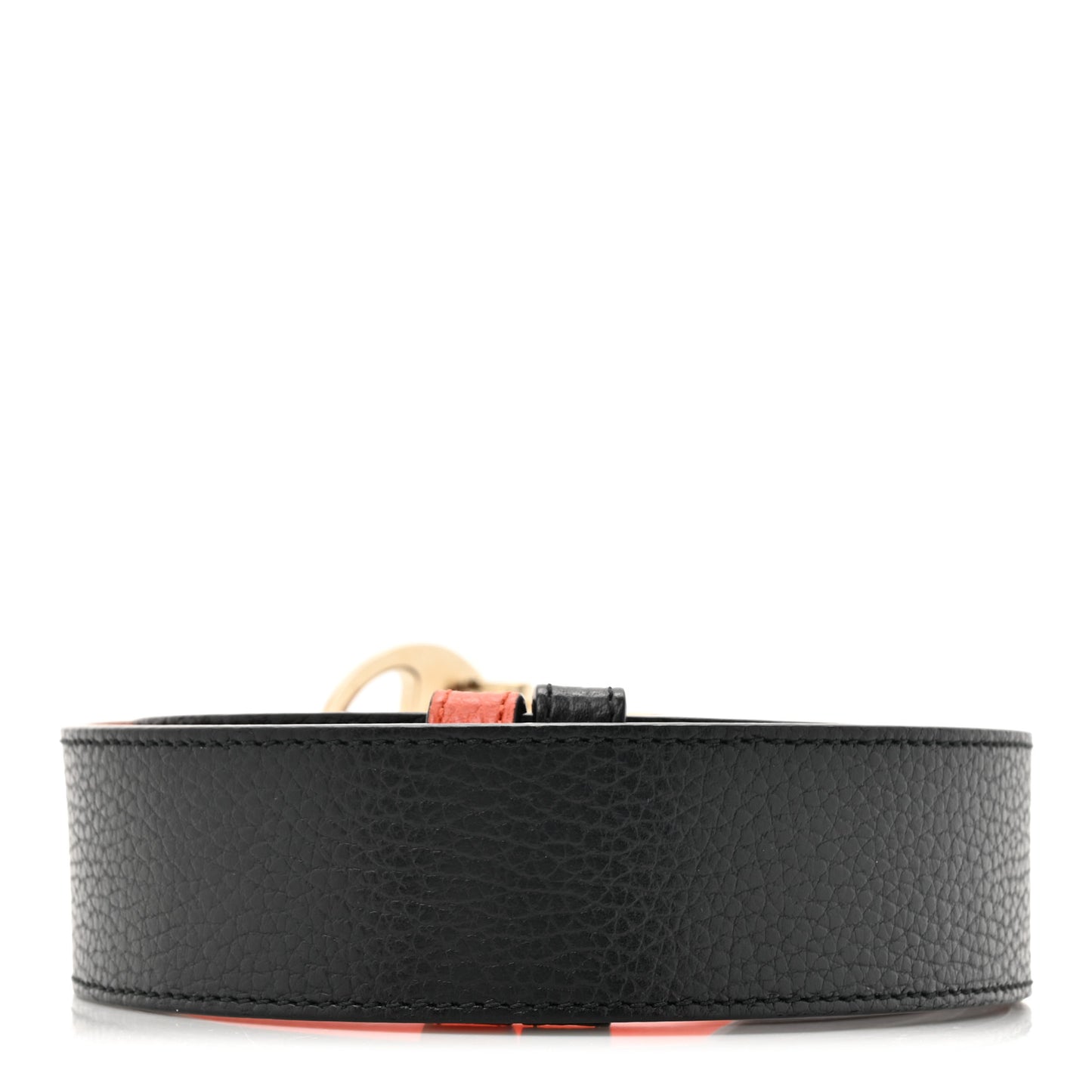 Calfskin 1973 Reversible Belt 90 36 Black Sun Orange