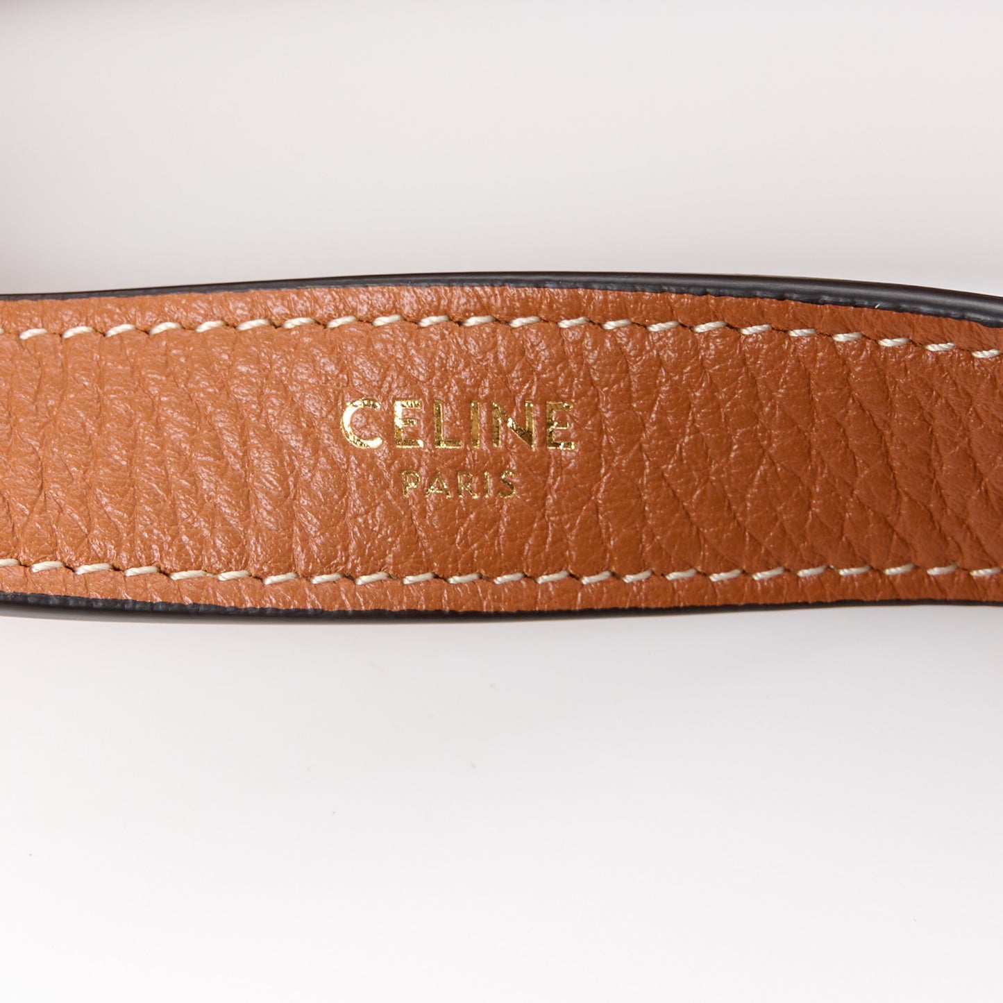 Supple Calfskin Medium Triomphe Heloise Shoulder Bag Tan
