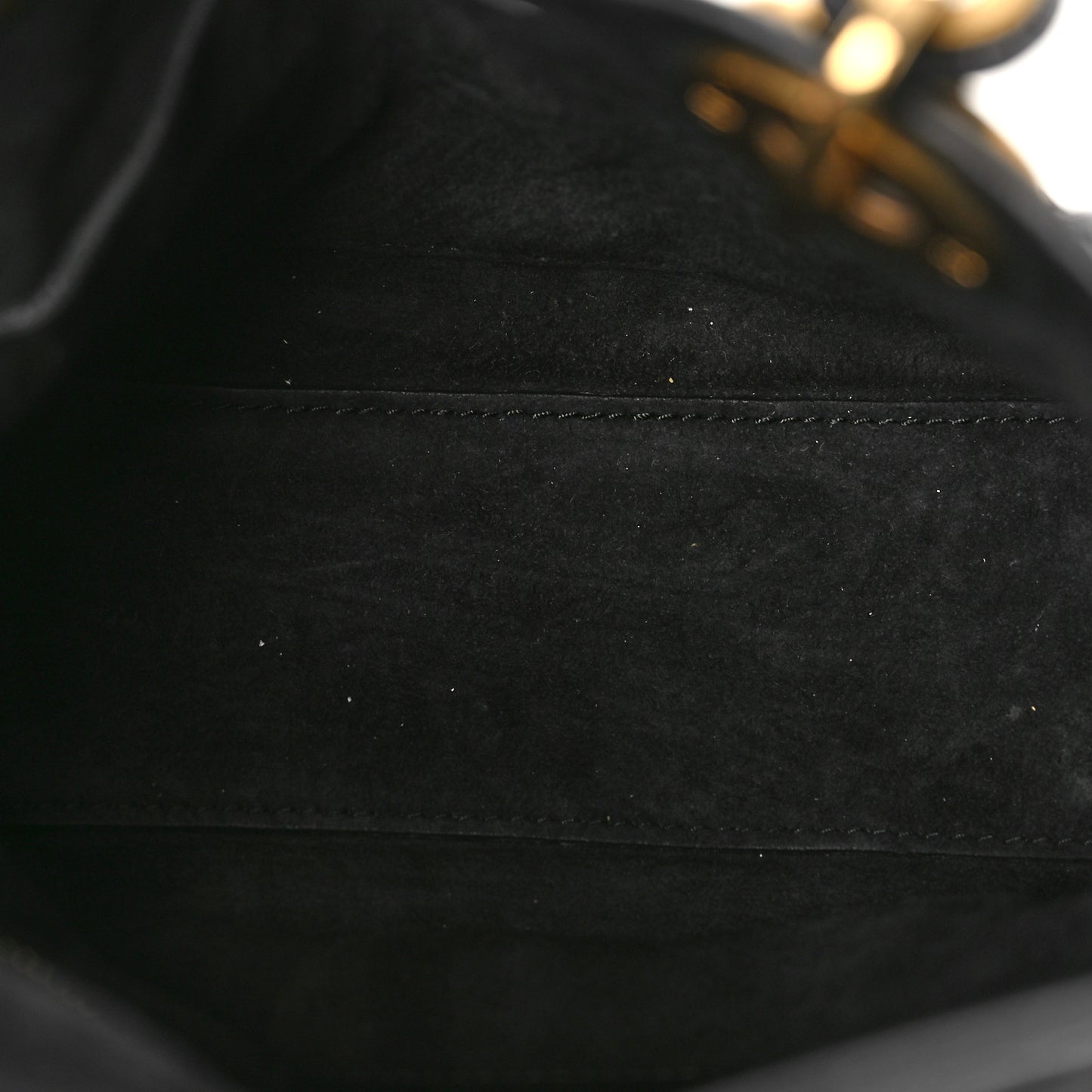 Crinkled Patent Cannage Small Lucky Badges My Lady Dior Black