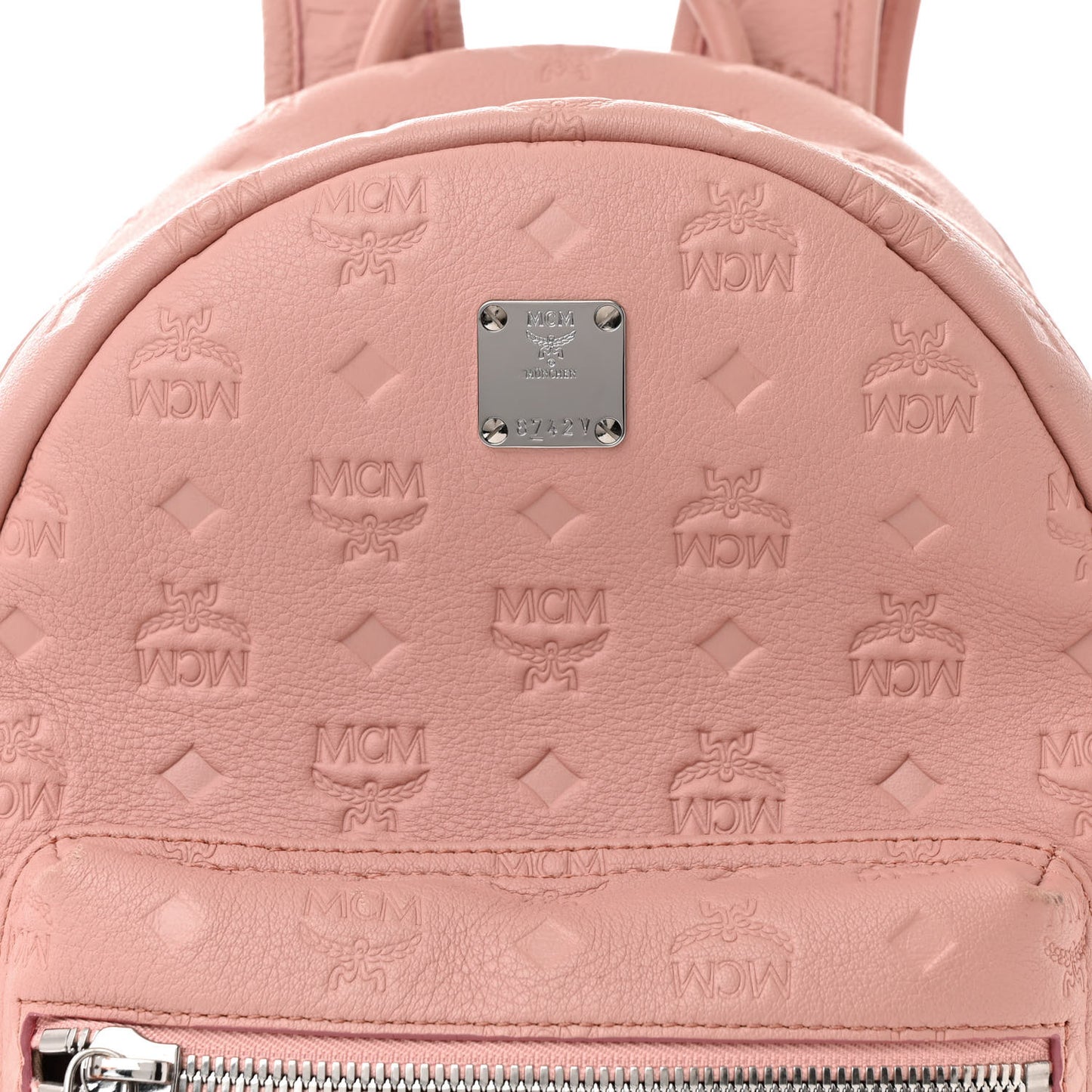 Calfskin Ottomar Monogram Small Backpack Pink