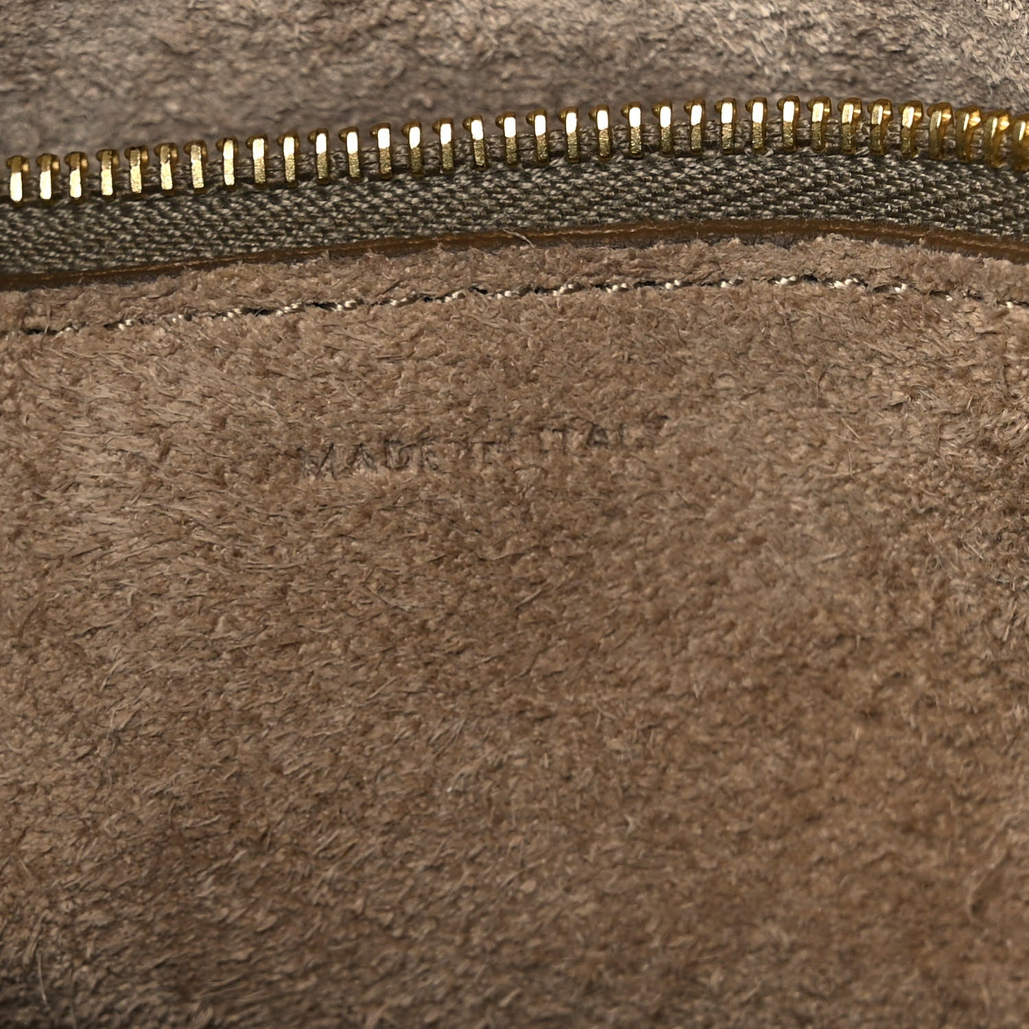 Celine Soft Grained Calfskin Small Sangle Bucket Bag Taupe 6 of 8