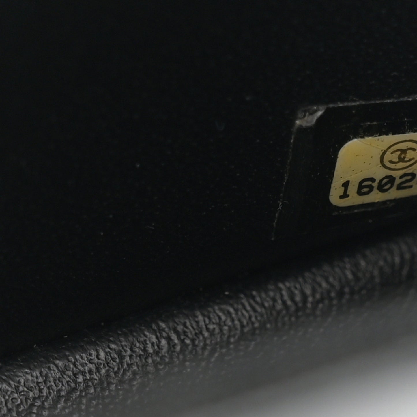 Patent Calfskin Quilted Mini Rectangular Flap Black