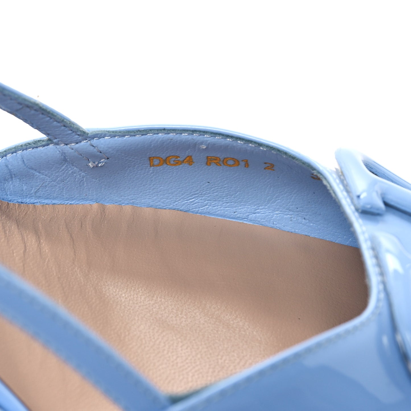 Patent Signature VLogo Slingback 80mm Pumps 37 Popeline