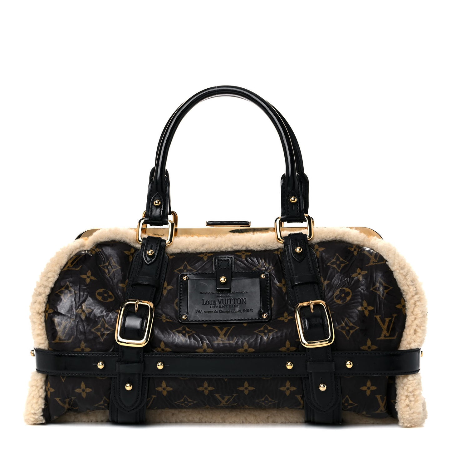 Monogram Shearling Storm Bag