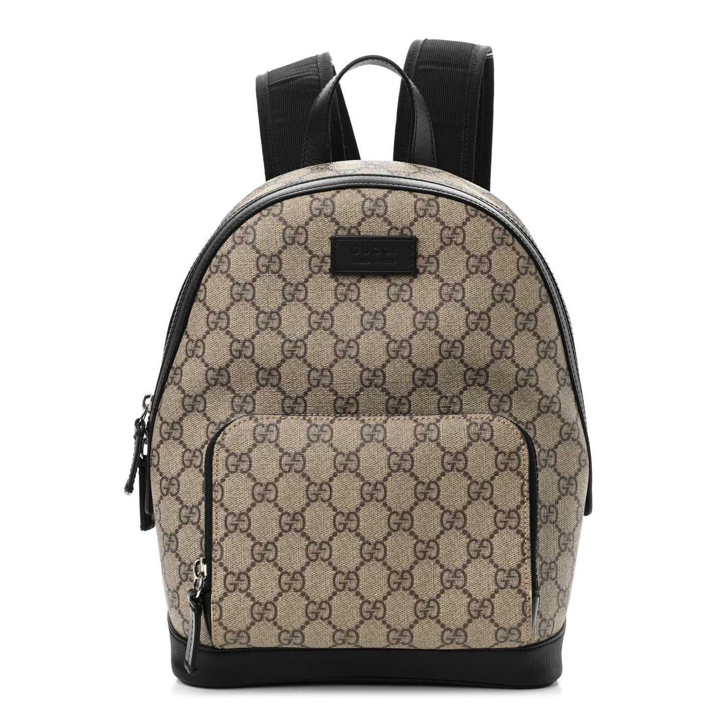 GG Supreme Monogram Small Eden Day Backpack Black