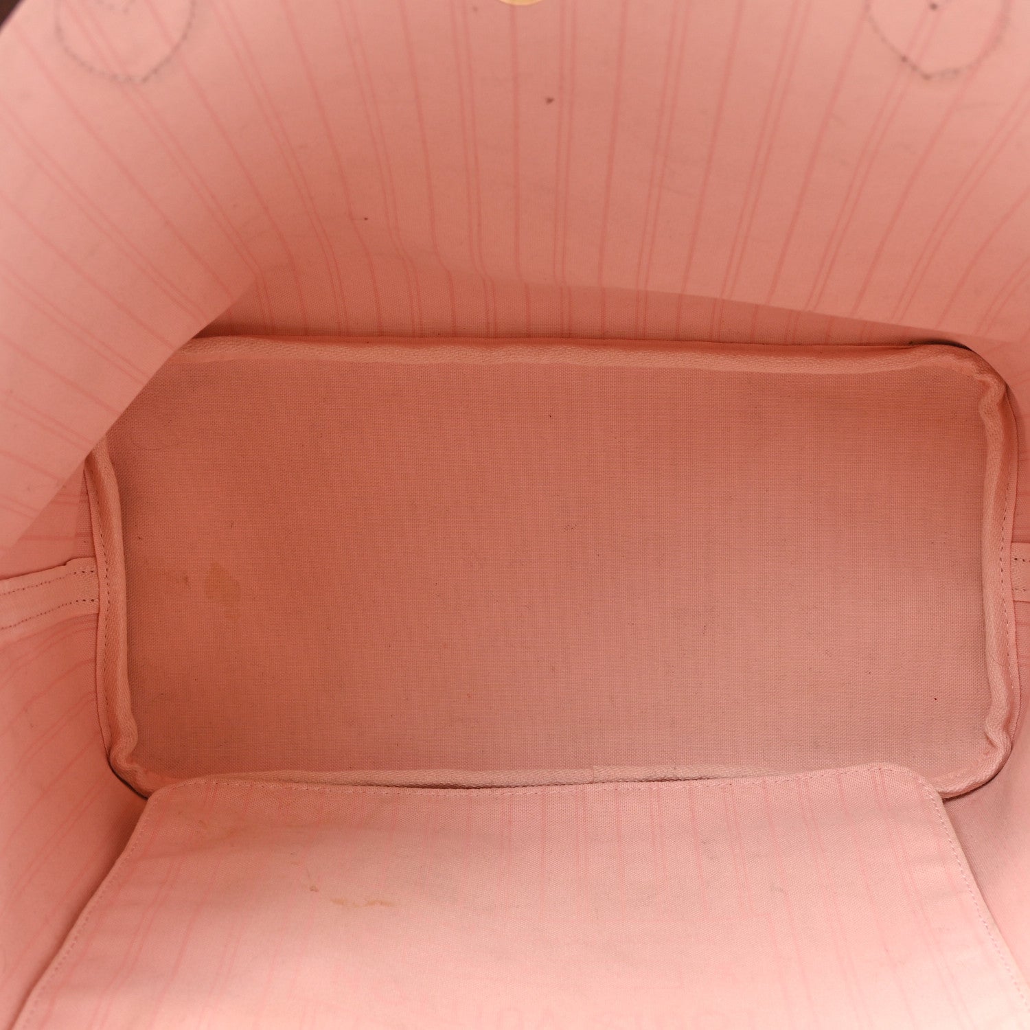 Louis Vuitton Damier Ebene Neo Neverfull MM Rose Ballerine 5 of 19