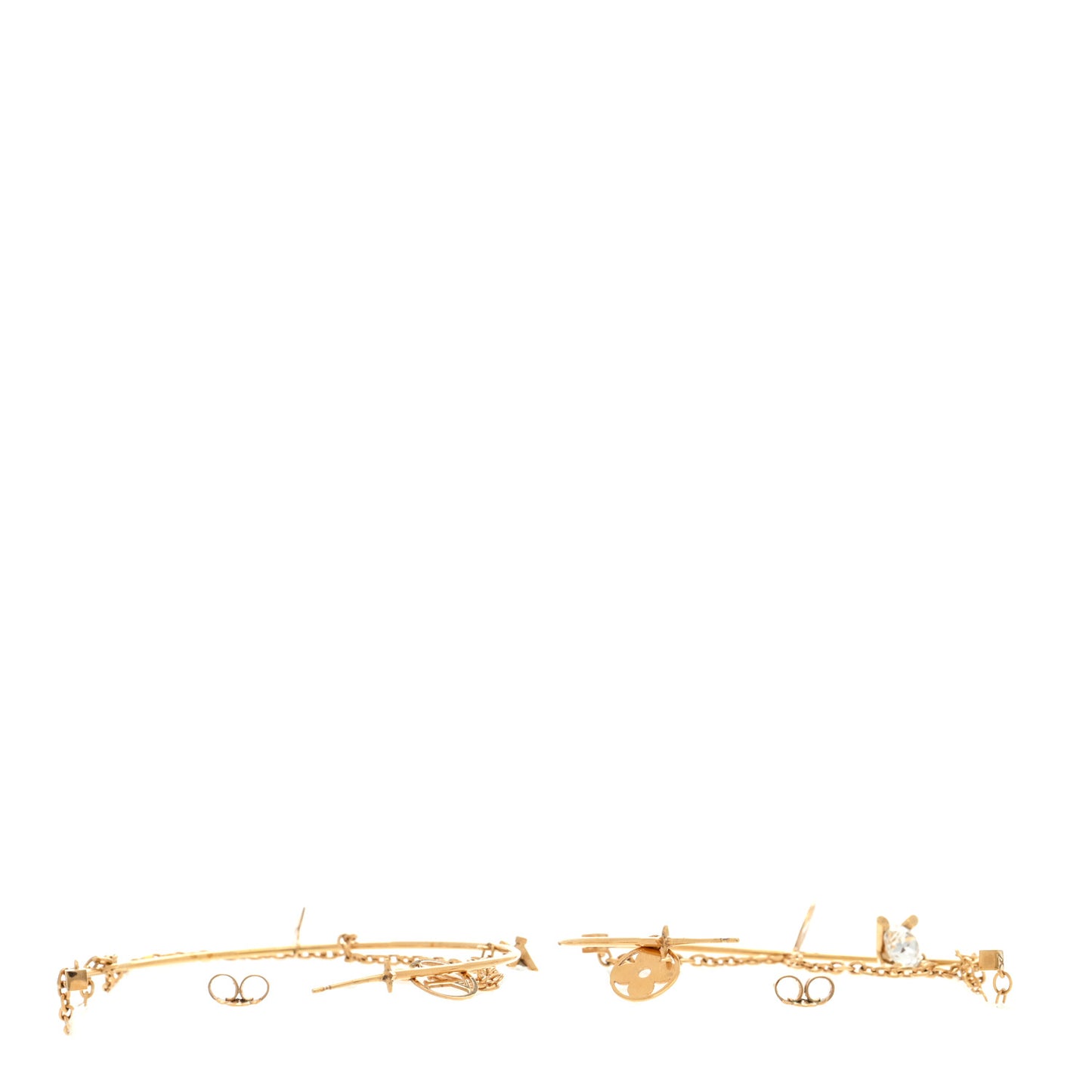 Roman Holidays Hoop Earrings Gold