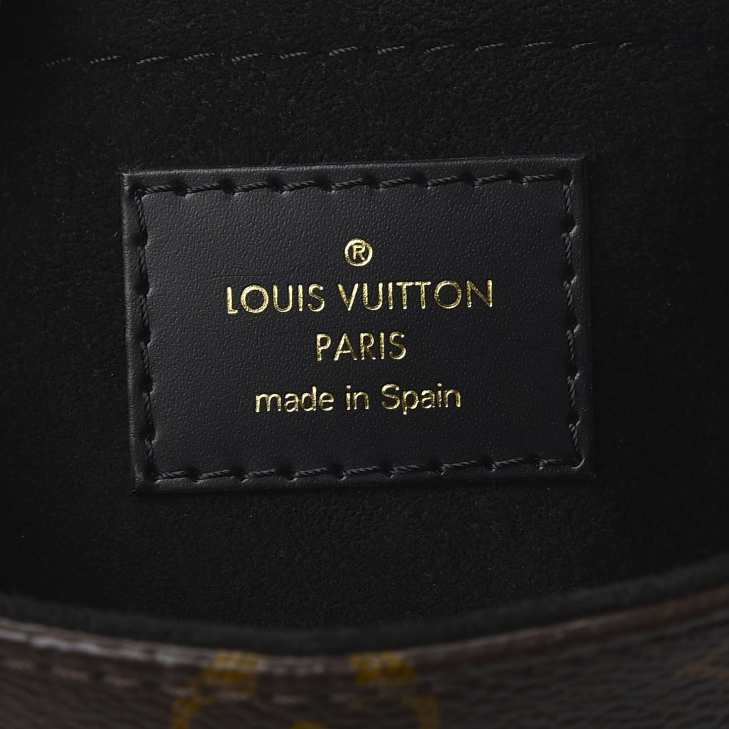 Epi Monogram Saint Michel Black